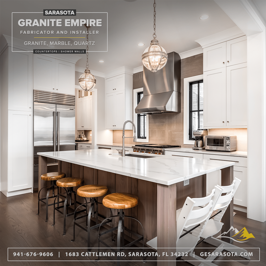 Find Your Perfect Kitchen Countertop with Granite Empire of Sarasota: A Guide to Choosing the Best Option